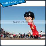 Giant Inflatable Parade Cartoon,giant Inflatable Character Model,beautiful Princess Cartoon for Adverting thumbnail-3