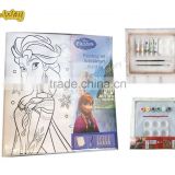 High quality frozen giclee canvas prints/kids oil painting canvas set