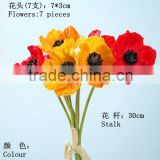 real touch flower artificial wedding flower Poppy