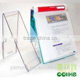 Best Selling Facotry Wood Document Holder Acrylic Magazine Rack Library Book Shelf thumbnail-3
