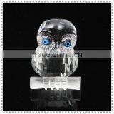 Clear Cheap Lovely Owl Crystal Decoration For BirthdayDay Gifts thumbnail-1