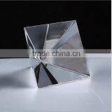 Finely Blank Processed Crystal Pyramid