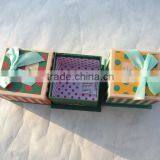 Small Colourful Paper Gift Boxes Jewerly Box Ring Paper Box
