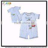 BKD Wholesale Baby Clothes White Cowboy Rompers thumbnail-1