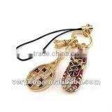 Fashion Tennis Racket And Shoe KeyChain Wholesale FCA-15127