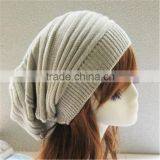 Colorful Slouch Solid Color Crochet Beanies Knitted Hat for Lovely Girls thumbnail-2