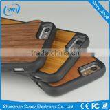 New Natural Material 360 Degree Protective Wooden+TPU Phone Case Cover For IPhone 6 6S 6S Plus thumbnail-2