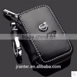 New arrival fashinable zipper cow leather car key case