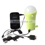 3W Superbright Led Lighting With Remote Controller and Mobile Phone Charger