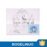 25x30cm Kids Canvas Painting Set With 6 Acrylic Paints and Brush thumbnail-4