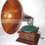 Gramaphone , Wooden Gramaphone thumbnail-5