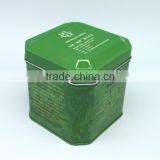 Square Tin Box Tea Tin Can Tin Can Chinese Tea Tin Box Metal Tin Tea Box thumbnail-1