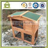 SDR009-T Wooden Bunny House Cheap 2 Story Double Decker Rabbit Hutches thumbnail-5