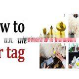 134.2KHz Cattle RFID Tags RFID Ear Tags for Cattle Tracking thumbnail-3