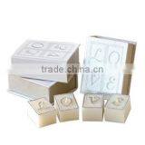 European and American Style Wedding Favor Candles Romantic Love Letter Book Candle thumbnail-4