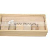 Wooden Froebel Toy Gabe 2 Teaching Learning Balance Blocks Baby Preschool Education thumbnail-3