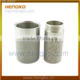 0.2 um 0.5 1 2 5 10 15 20 30 40 60 80 90 Microns SUS316L Sinter Porous Stainless Steel Filter thumbnail-5