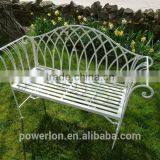 2 Seater Garden Bench Outdoor Folding Furniture Gothic Style thumbnail-1