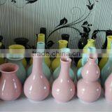 Colorful Glazed Mini Stoneware Vase thumbnail-1