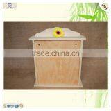 Image Decorative Unfinished Door Shaped Wooden Key Box Holder thumbnail-5
