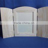 High Quality Unfinished Custom Pine Wooden Collage Photo Frames thumbnail-2