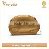 Green Field Cosmetic Washable Kraft Paper Brush Sets Bag in Shell Design thumbnail-2