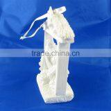 White Christmas Nativity Figures Hanging Ornament Nativity Set thumbnail-4