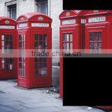 Metal Crafts Red Telephone Box Telephone Kiosks thumbnail-4