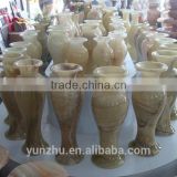 Hand-carved Natural Marble Flower Vases