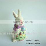 Ceramic Easter Rabbit Shape Catalytic Oil Burner thumbnail-1