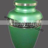Fancy Home Use Urn | Small Urns for Ashes | Sheet Bronze Cremation Urns | Inexpensive Urns thumbnail-1
