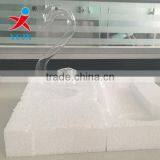 Wedding Decoration Gift Hand Blown Clear Glass Swan Vase thumbnail-2