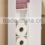 Bathroom Adjustable Shelves for Custom Storage Toilet Tissue Tower thumbnail-1