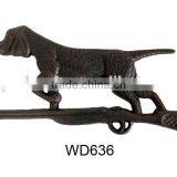 Cast Iron Plaque Hunting Dog & Rifle thumbnail-1