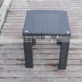 Soho Haiti Aluminum Square Rattan Table With Tempered Glass thumbnail-5