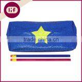 Chic Square Profile Glitter Pencil Bag, With Star Glitter Pencil Bag, Shinning Pencil Bag thumbnail-1