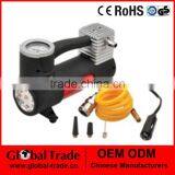 12V Metal Air Compressor With Light 12V Air Pump Tyre Infator Compressor Car Air Compressor Air Inflator A0142 thumbnail-1