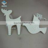 Factory Direct Sale New Design Animal Shape Unpainted Wall Hanging Decoration thumbnail-1