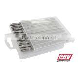 10PC Bit Set (21104 Head Screwdriver, Tighten the Screws, Construction Machinery)