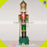 Wholesale Baby Wooden Colorful Custom Nutcracker, Popular Kids Wooden Nutcracker, Fashion Wooden Custom Nutcracker W02A006 thumbnail-5