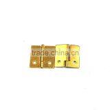 Mini Beauty Solid Brass Hinges For Jewelry Box / Wholesale Brass Mini Hinge For Wooden Box thumbnail-2