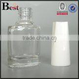 Square Empty Unique Polish Bottles 6ml Nail Polish Glass Bottle thumbnail-2