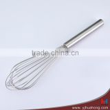 12 Inches 8 Wires Tube Handle Kitchen Manual Egg Beater,egg Stirrer (HEW-20) thumbnail-1