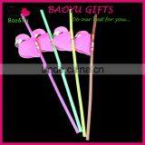 China Supplied Party Decoration Tissue Paper Flamingo Plastic Drinking Straw Flexible thumbnail-4