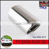 Auto Tuning Stainless Steel Muffler Tip for Audi Q5