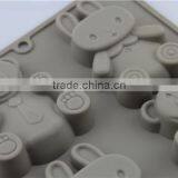 WCJB047 Silicone Cake Mold Chocolate Candy Cake Pan of Bakeware Color Randomly Non-stick Bake Ware Tools thumbnail-2