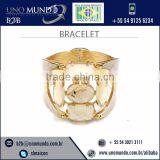 Reputed Supplier Selling Intricately Designed Gold Plated Bracelet thumbnail-1