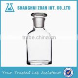 Clear, Narrow Mouth Reagent Bottles With Ground-in Glass Stopper Or Plastic Stopper, Laboratory Glassware