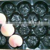 High Quality Polypropylene Black Plastic Stackable Food Tray thumbnail-3