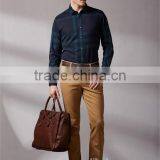 Egyptian Cotton Plaid Men Shirt SHL101 thumbnail-6